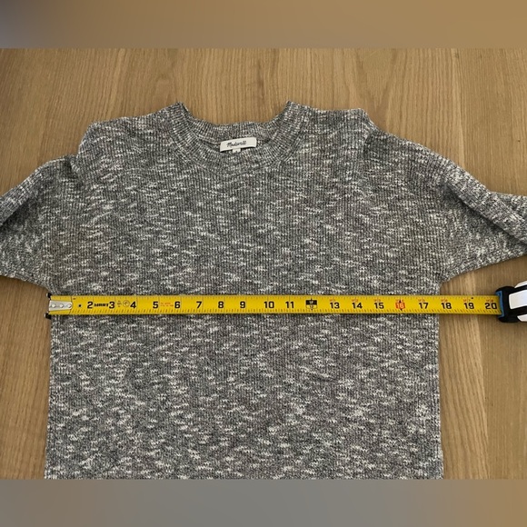 Madewell|Gray Midi sweater dress, size small•••Neutral Minimalist style - Picture 10 of 12
